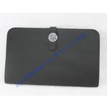 Hermes Dogon Combined Wallet HW508 black